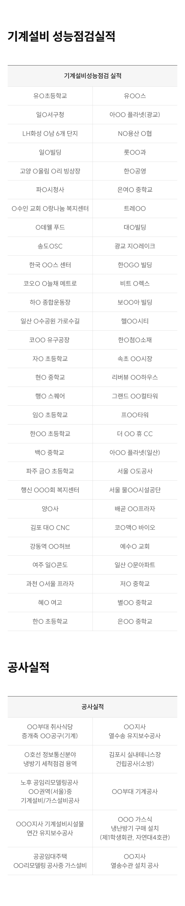 시공실적